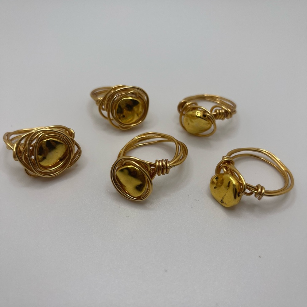 Handmade Wire Wrapped Ring - Picture 5 of 10
